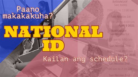 Paano Makukuha ang National ID: Proseso at Solusyon.